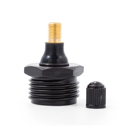Camco BLOW OUT PLUG - BLACK PLASTIC W/ VALVE (ENG/FR) 36133